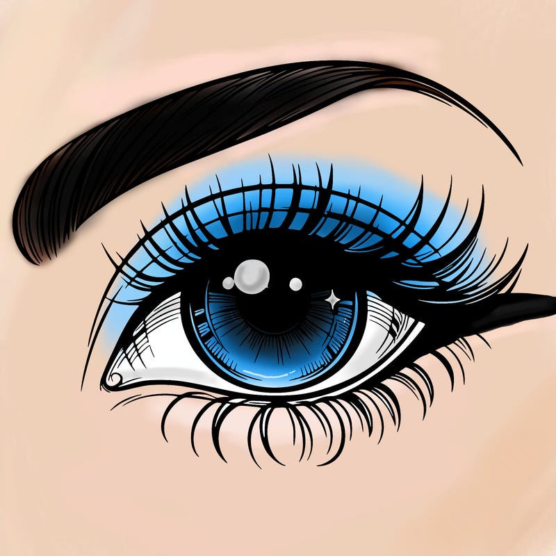 a beautiful eye