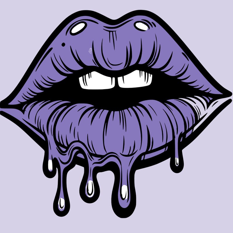 lips that look realistic and drip