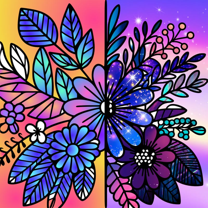 flowers split
