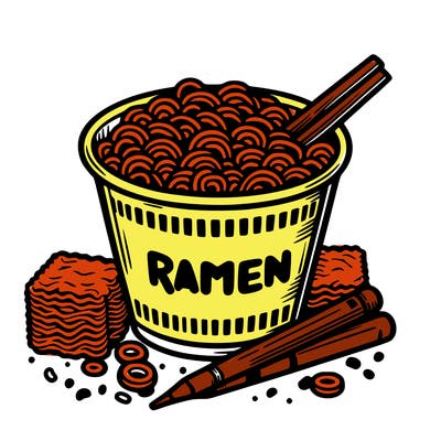 ramen noodles