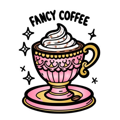 fancy coffee