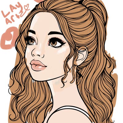 beautiful realistic girl