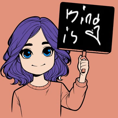 realistic girl holding up a sign