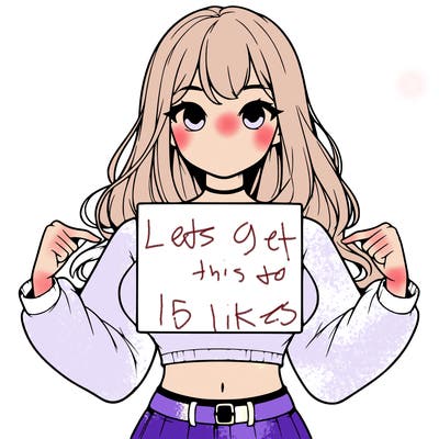 girl holding a blank sign in a long sleeve crop top