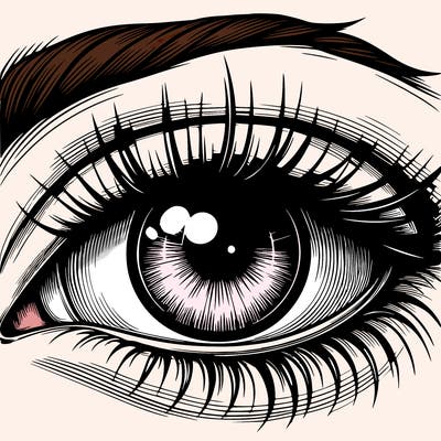 realistic eye