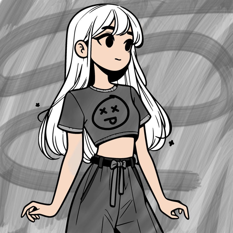 girl in a cute crop top