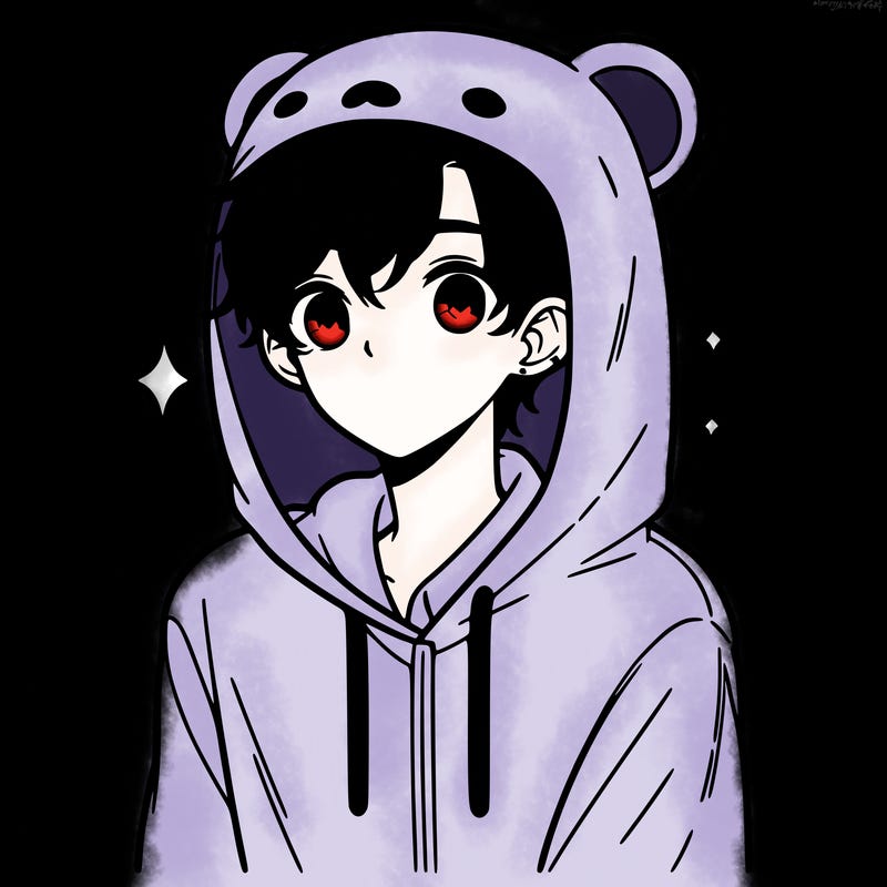 a 17 year old boy in a cute animal hoodie