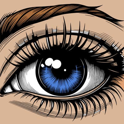 realistic eye