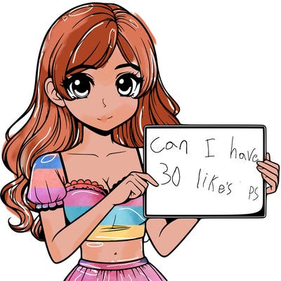 realistic pretty girl holding blank sign