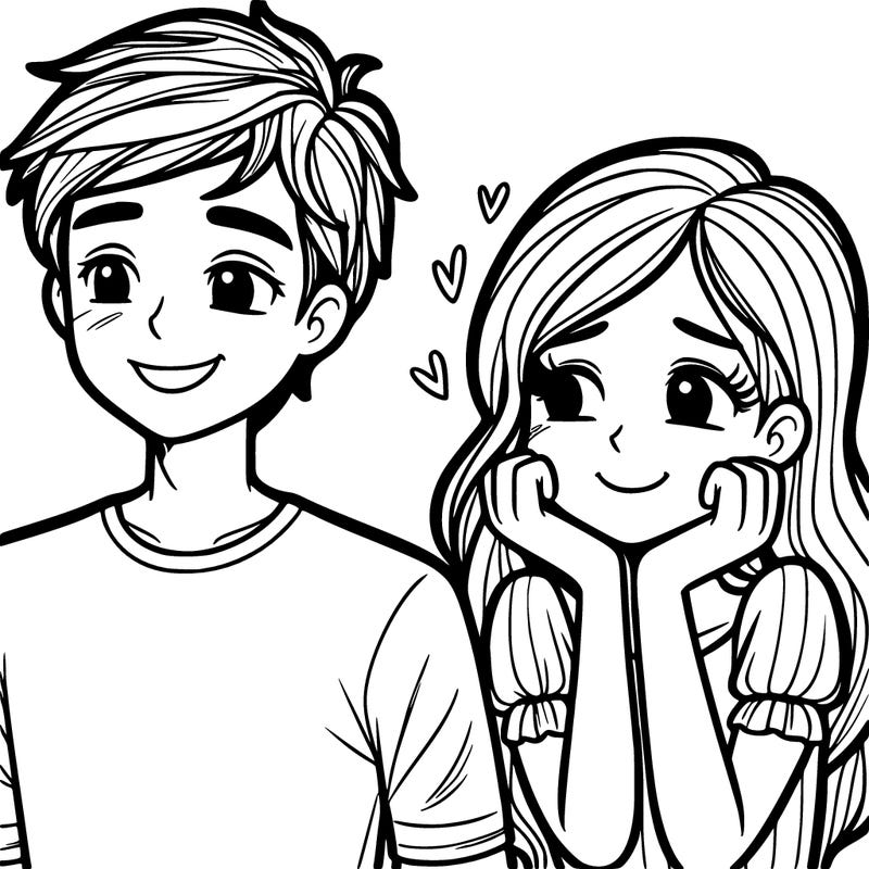 boyfriend and girlfriend