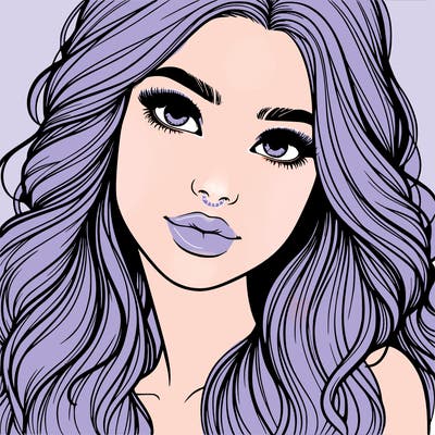 beautiful realistic girl