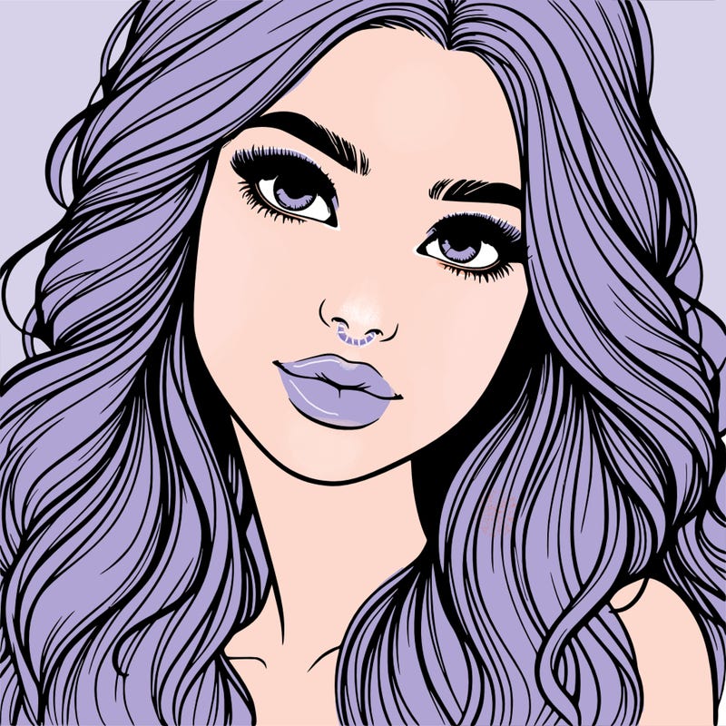 beautiful realistic girl