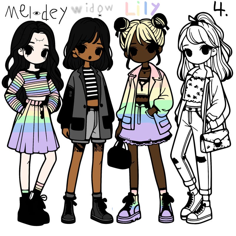 girls with fashion