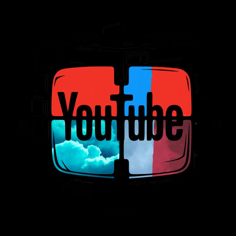 youtube logo quad split