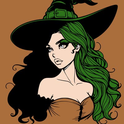 realistic witch