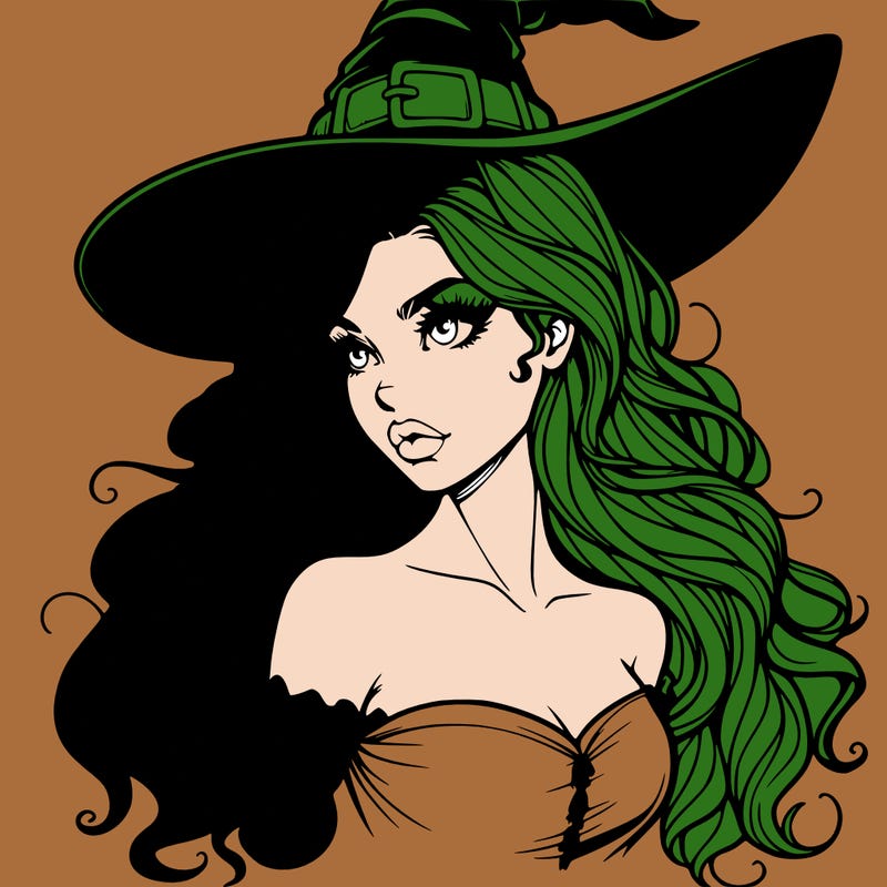 realistic witch