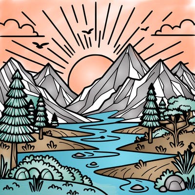 sunset