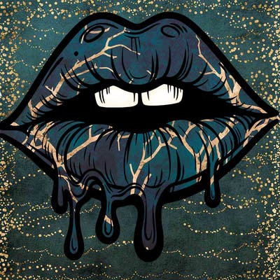 lips that look realistic and drip