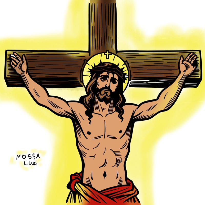 jesus on the cross