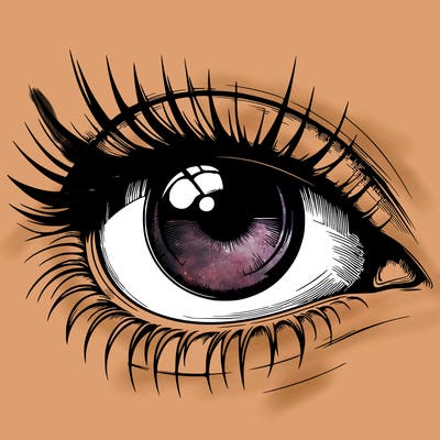 realistic eye