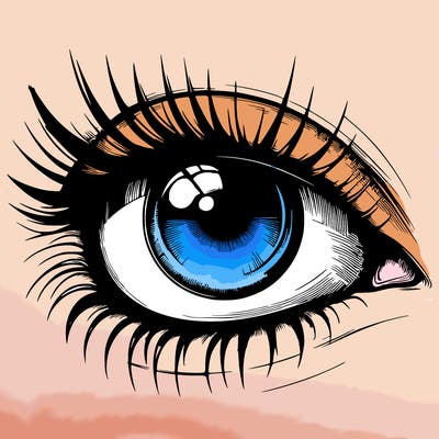 realistic eye