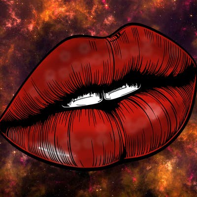realistic lips