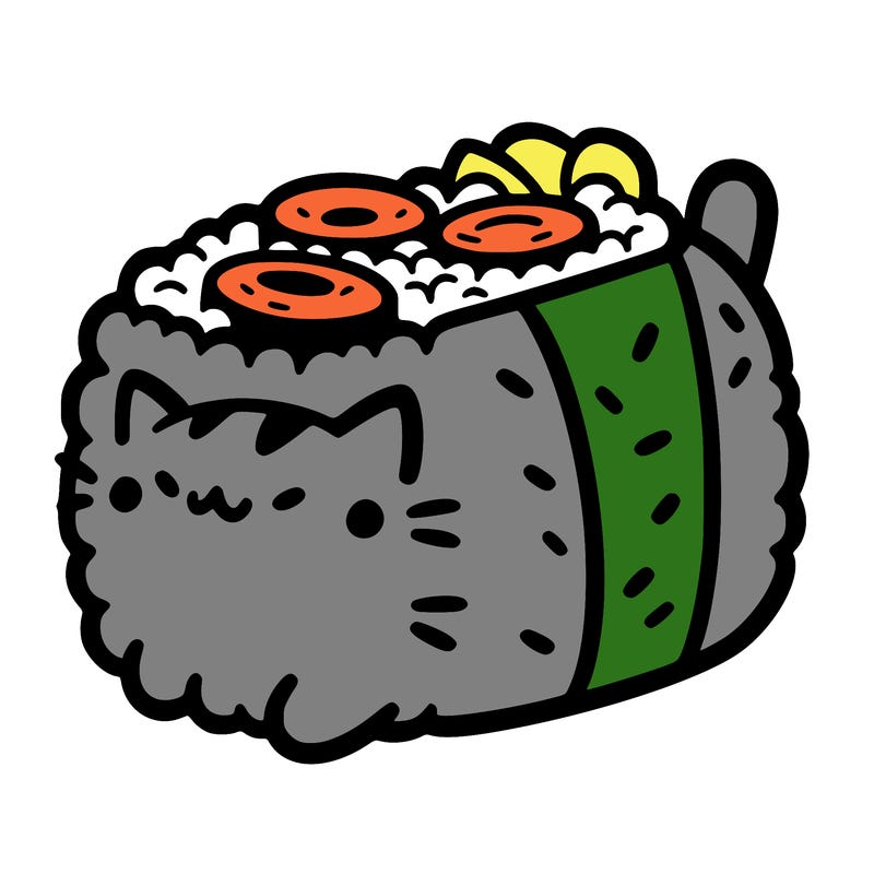 sushi cat