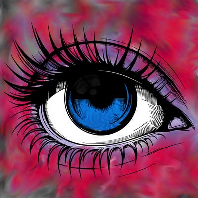 realistic eye