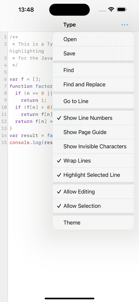 Type - Text Editor - Lifestyle App | MWM