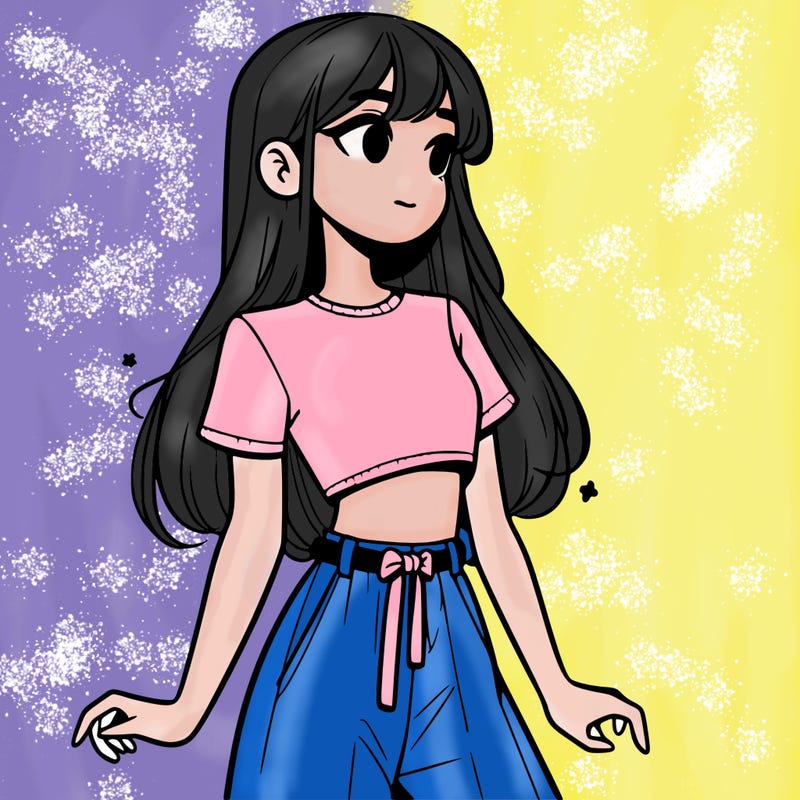 girl in a cute crop top