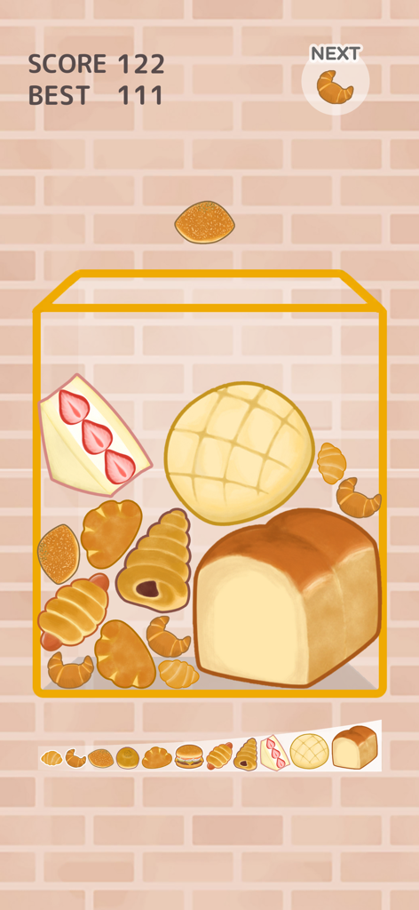 Bread Game - Merge Puzzle | Satisfying Suika-Style Bakery Game