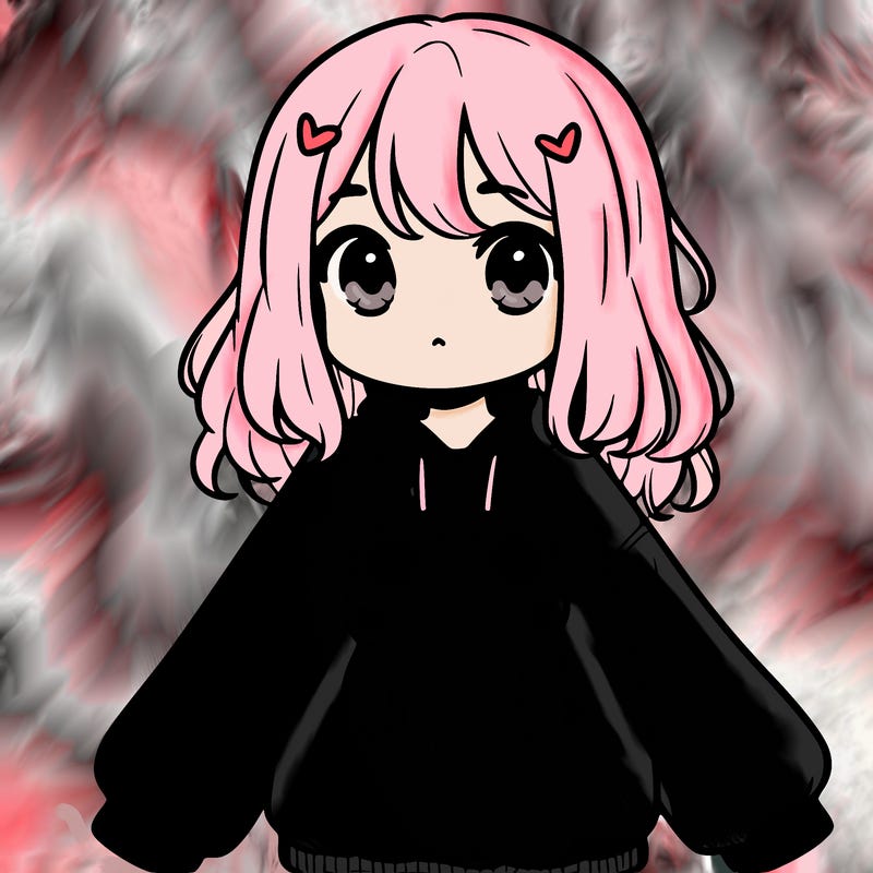 girl wearing frogging sweatshirt