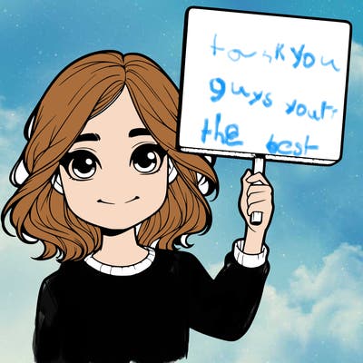 realistic girl holding up a sign