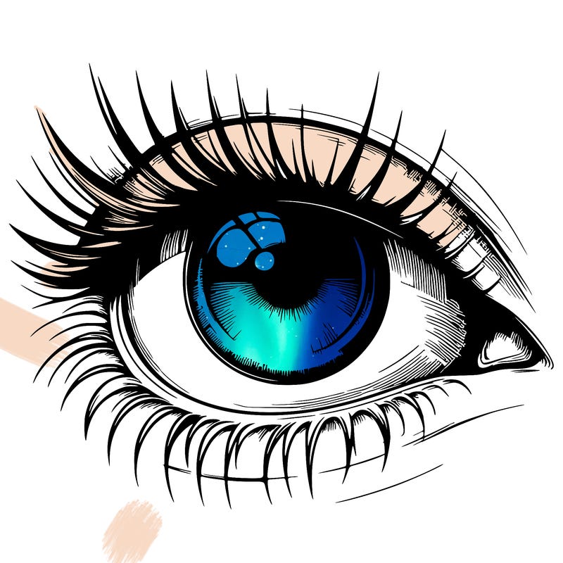 realistic eye