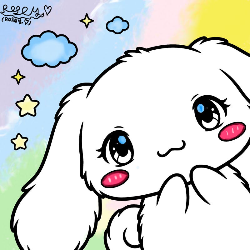 anime cinnamoroll cute fluffy