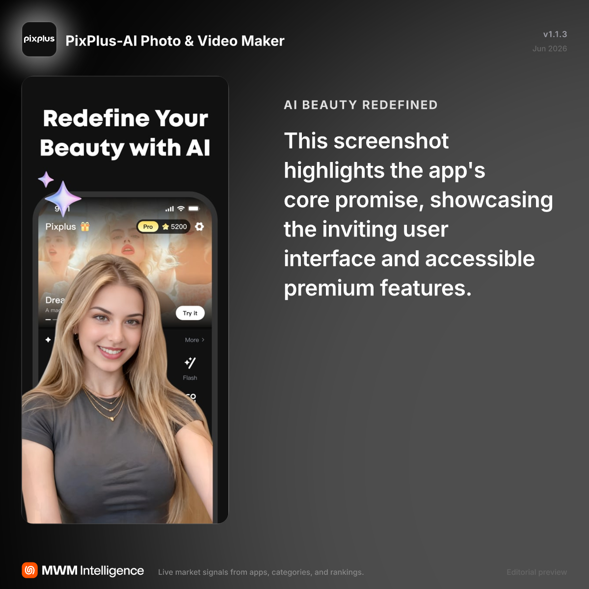 PixPlus-AI Photo & Video Maker - Photo & Video App | MWM