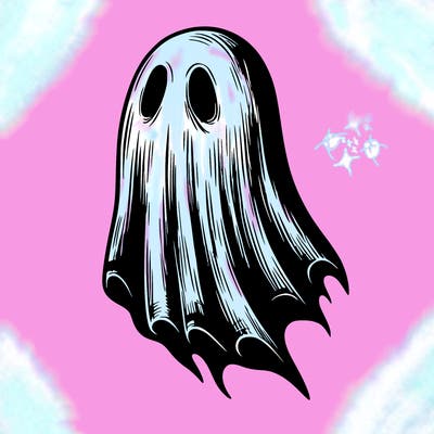 realistic creepy ghost