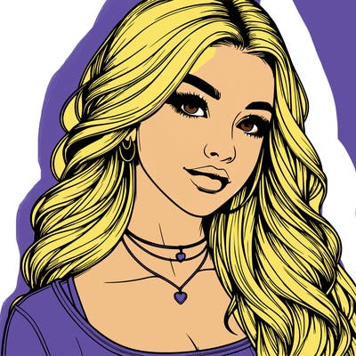 detailed realistic girl