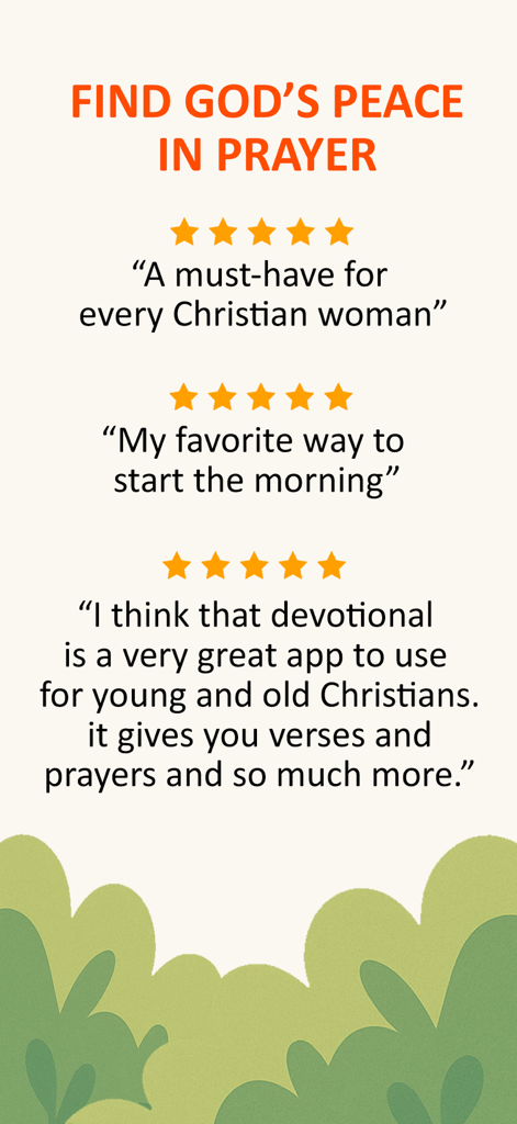 Daily Devotional For Women 365 - Testemunhos de usuários e avaliações de cinco estrelas para o aplicativo Devocional Diário Para Mulheres 365