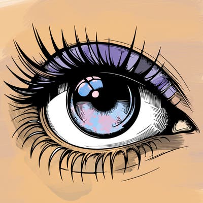 realistic eye