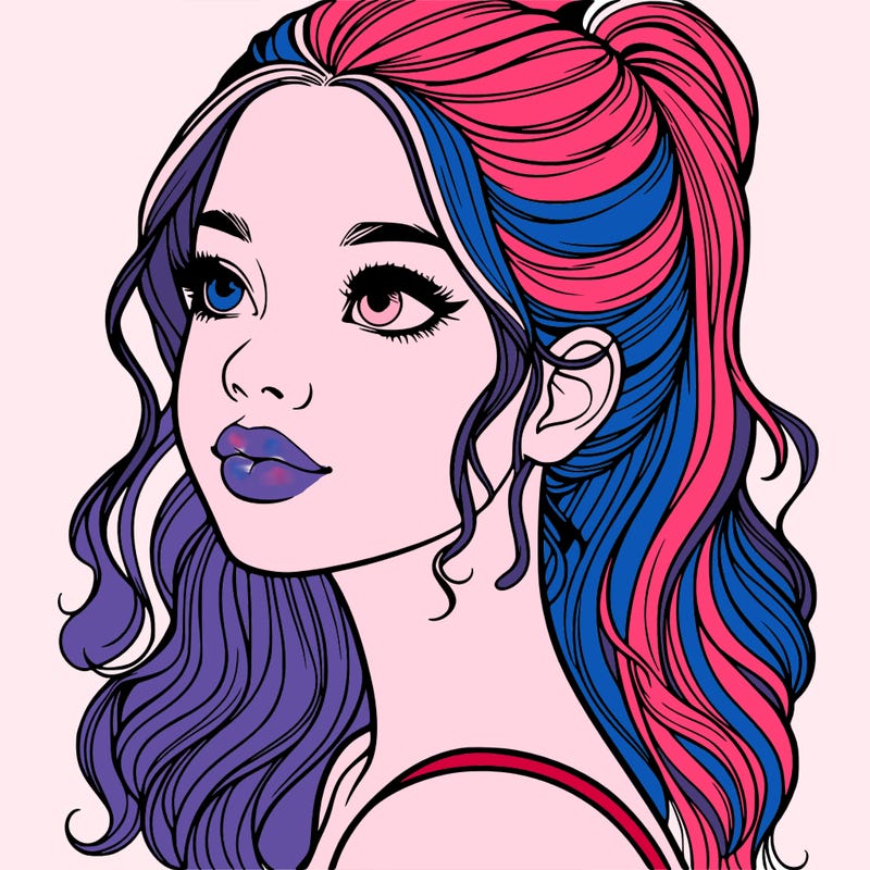 beautiful realistic girl