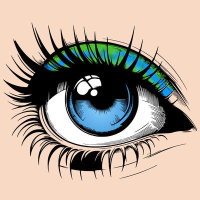 realistic eye