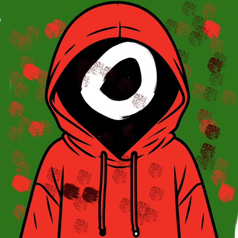 faceless girl in hoodie