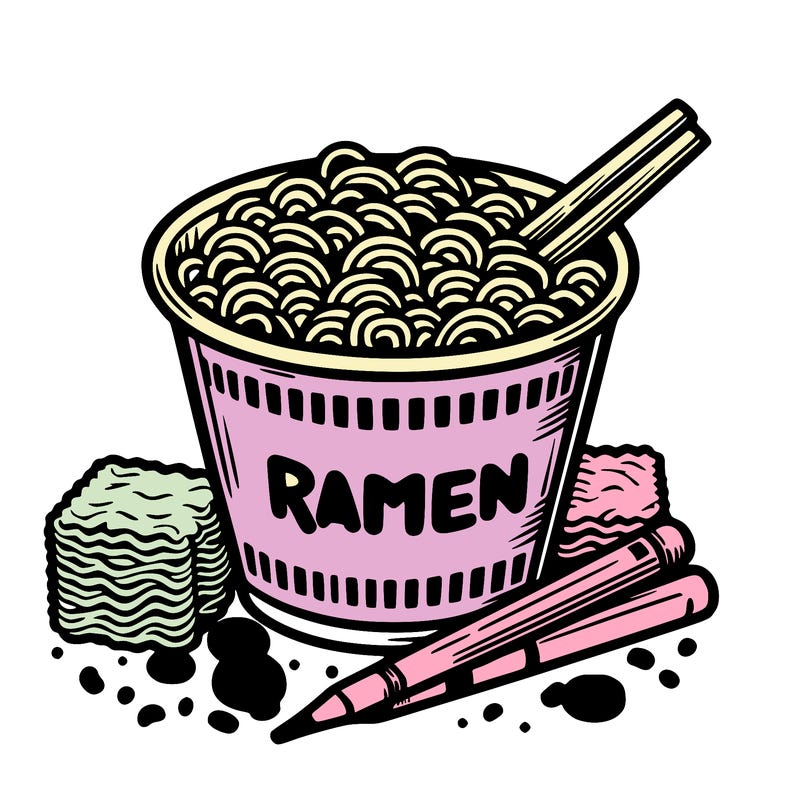 ramen noodles