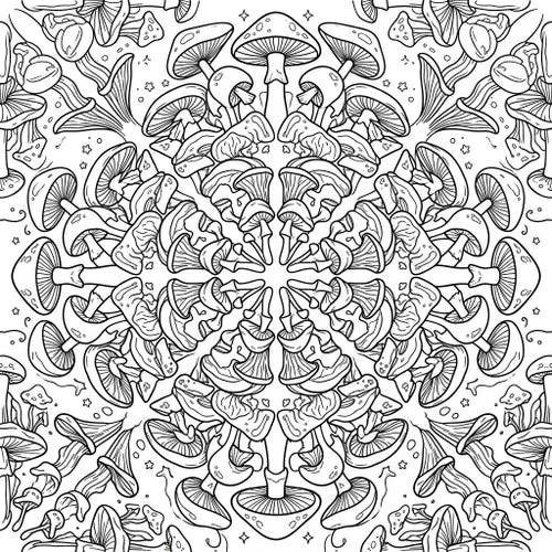 Kaleidoscope Mushrooms