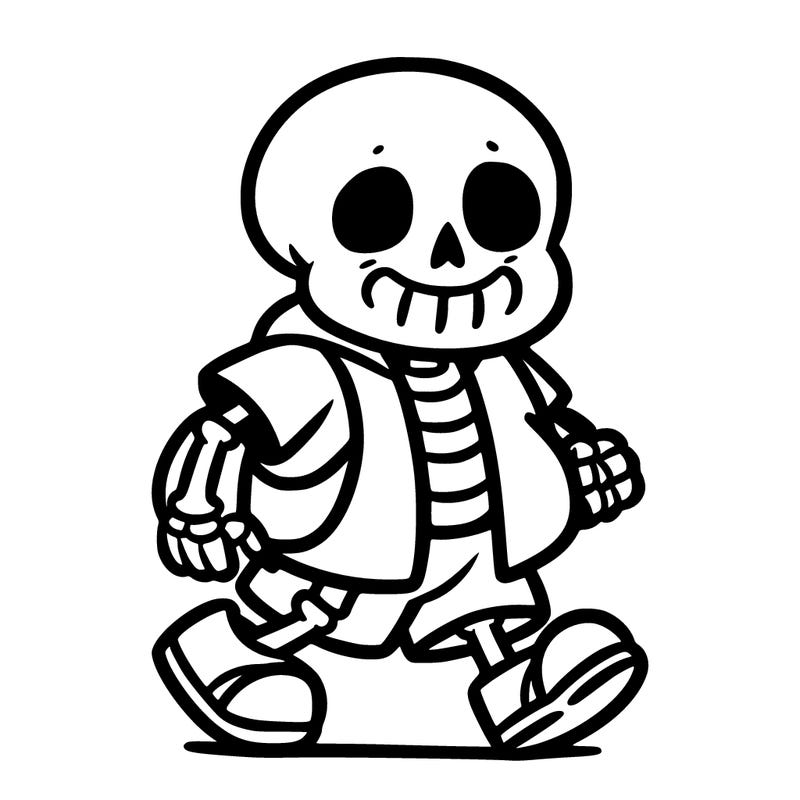 sans the skeleton