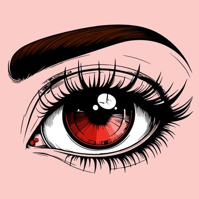 realistic eye