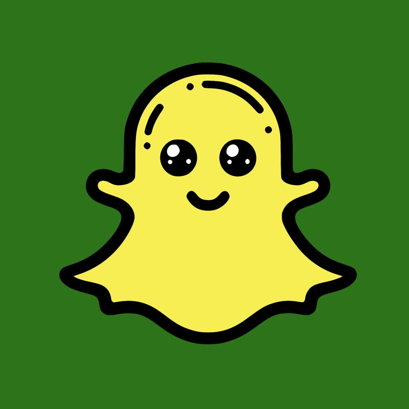 regular snapchat logo