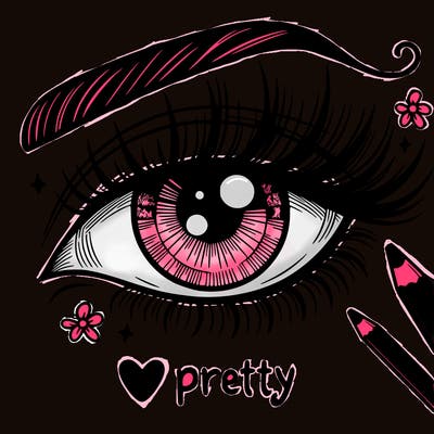pretty eye
