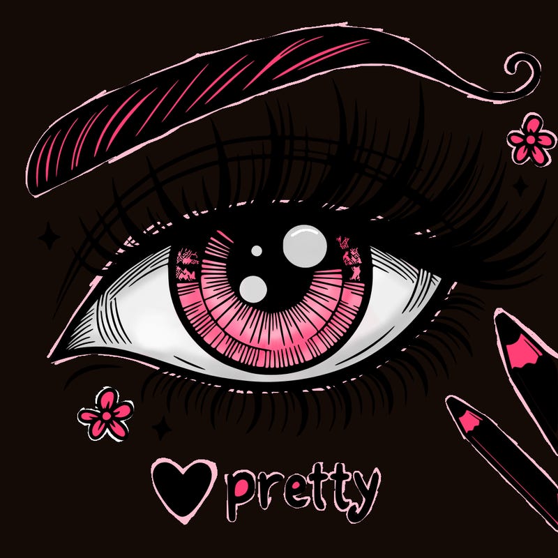 pretty eye